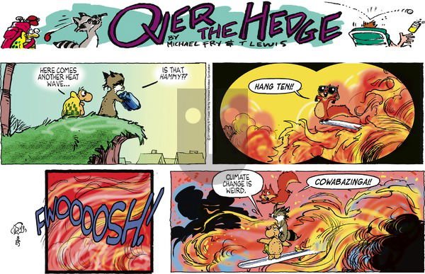 Over the Hedge on Sunday August 25, 2019 Comic Strip