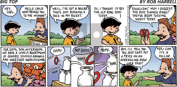 Big Top on Thursday February 23, 2006 Comic Strip