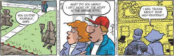 Cleats - Wednesday December 19, 2007 Comic Strip