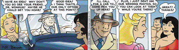 Alley Oop on Friday July 24, 2015 Comic Strip