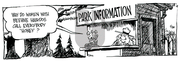 The Grizzwells on Saturday April 30, 1994 Comic Strip
