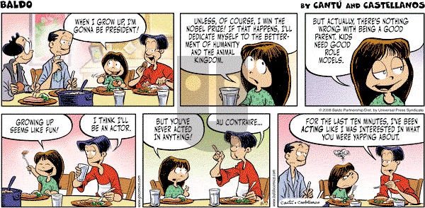 Baldo - Sunday August 17, 2008 Comic Strip