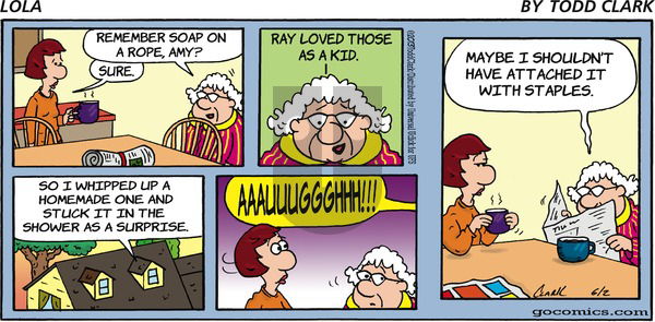 Lola on Sunday June 2, 2013 Comic Strip