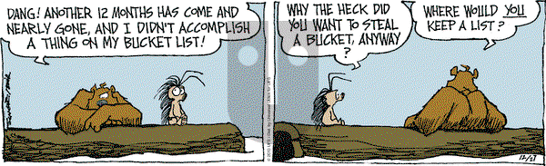 The Grizzwells on Friday December 27, 2013 Comic Strip