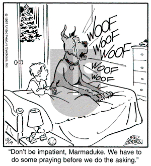 Marmaduke on Friday December 19, 1997 Comic Strip
