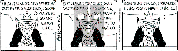 The Born Loser on Tuesday October 2, 2007 Comic Strip