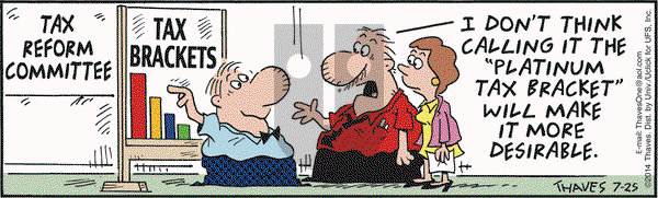 Frank and Ernest on Friday July 25, 2014 Comic Strip