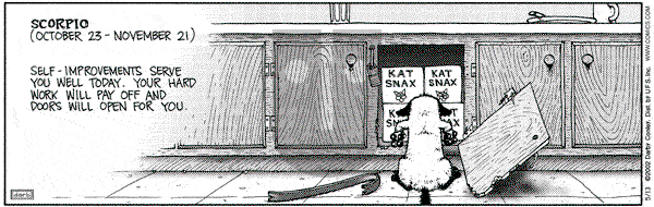 Get Fuzzy on Monday May 13, 2002 Comic Strip