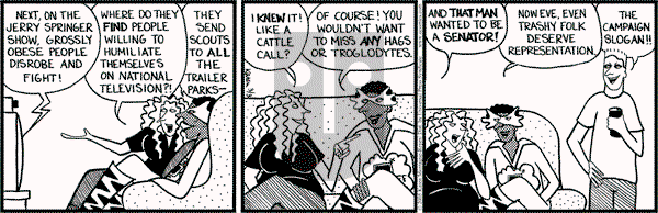 Clear Blue Water on Thursday March 3, 2005 Comic Strip