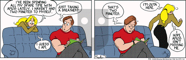 9 Chickweed Lane on Saturday May 2, 2009 Comic Strip