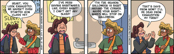 Heart of the City - Tuesday October 15, 2024 Comic Strip