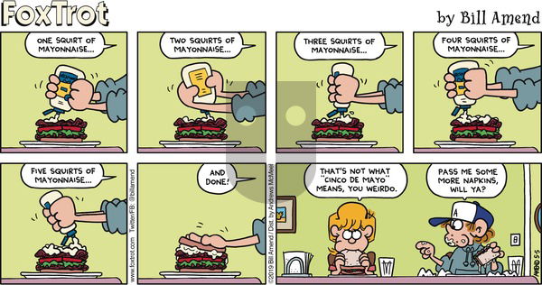FoxTrot on Sunday May 5, 2019 Comic Strip