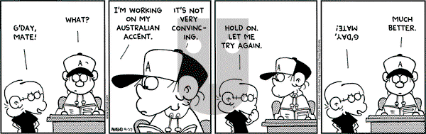 FoxTrot on Monday September 27, 2004 Comic Strip