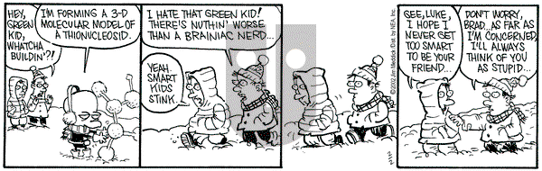 Monty on Saturday February 2, 2002 Comic Strip