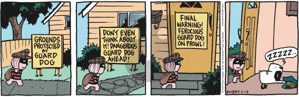 Pooch Cafe - Saturday November 13, 2004 Comic Strip