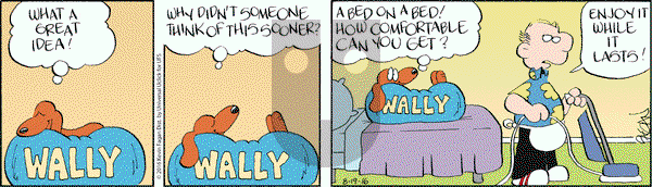 Drabble on Friday August 19, 2016 Comic Strip