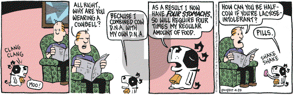 Pooch Cafe on Tuesday April 20, 2004 Comic Strip