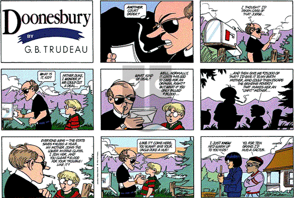 Doonesbury on Wednesday September 3, 1997 Comic Strip