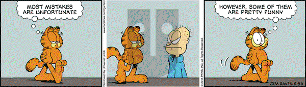 Garfield on Saturday May 30, 2015 Comic Strip
