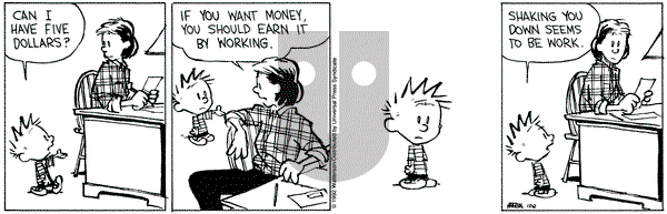 Calvin and Hobbes on Friday October 2, 1992 Comic Strip