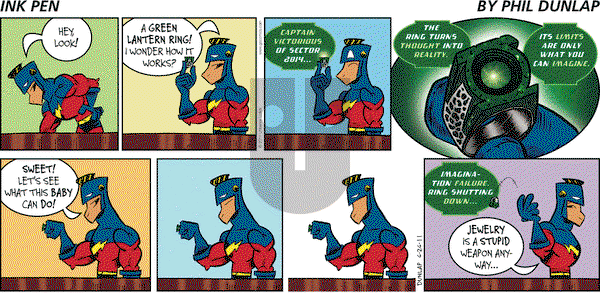 Ink Pen on Thursday May 15, 2025 Comic Strip