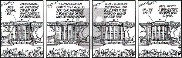 Doonesbury on Monday April 29, 1985 Comic Strip