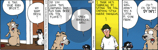 Get Fuzzy on Wednesday February 10, 2016 Comic Strip