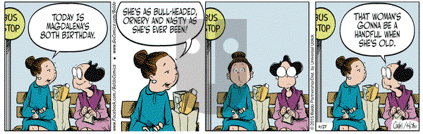Baldo on Monday April 27, 2015 Comic Strip