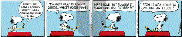 Peanuts on Saturday November 15, 2003 Comic Strip