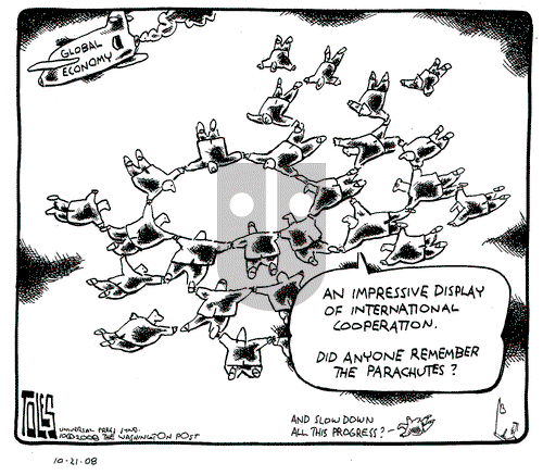 Tom Toles on Tuesday October 21, 2008 Comic Strip