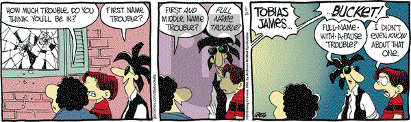 The Buckets on Tuesday June 25, 2019 Comic Strip
