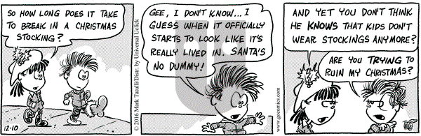 Heart of the City on Saturday December 10, 2016 Comic Strip