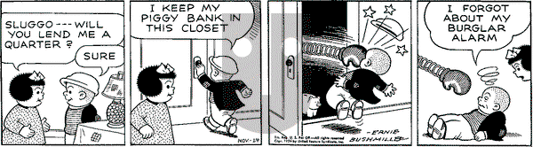 Nancy Classics on Tuesday November 24, 2015 Comic Strip