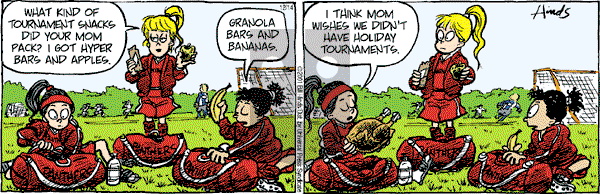 Cleats - Friday December 14, 2001 Comic Strip