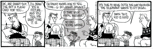Monty on Saturday February 10, 2007 Comic Strip