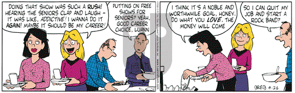 Luann on Wednesday April 26, 2006 Comic Strip