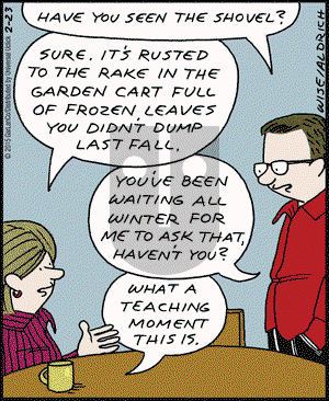 Real Life Adventures on Monday February 23, 2015 Comic Strip