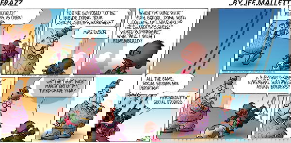 Frazz on Sunday March 9, 2003 Comic Strip