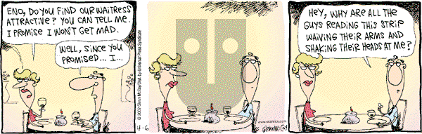 The Duplex on Saturday April 6, 2002 Comic Strip