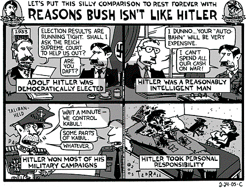 Ted Rall on Monday February 28, 2005 Comic Strip