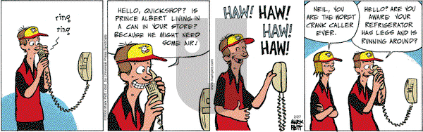 Lucky Cow on Monday February 27, 2006 Comic Strip