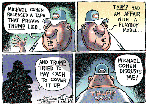 Rob Rogers on Thursday July 26, 2018 Comic Strip
