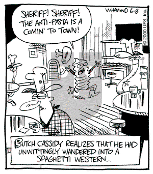 Reality Check on Thursday June 8, 2000 Comic Strip