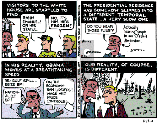 Ted Rall on Monday August 23, 2010 Comic Strip