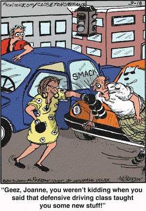 Close to Home on Monday March 18, 2013 Comic Strip