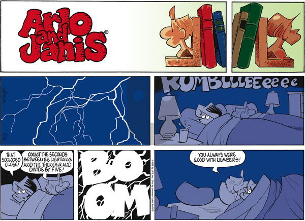 Arlo and Janis on Sunday April 12, 2015 Comic Strip