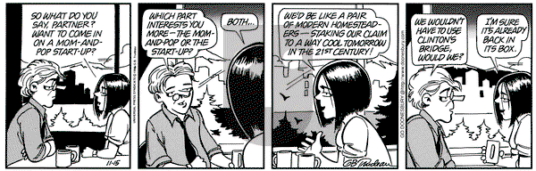 Doonesbury on Friday November 15, 1996 Comic Strip