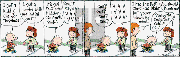 Cul de Sac on Tuesday December 27, 2016 Comic Strip