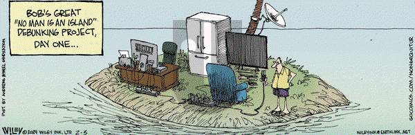 Non Sequitur - Saturday February 3, 2024 Comic Strip