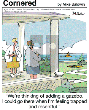 Cornered on Tuesday October 4, 2011 Comic Strip